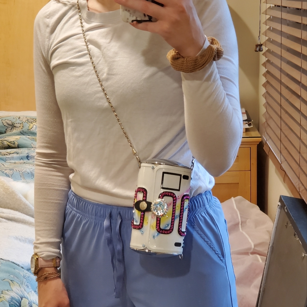 License plate purse